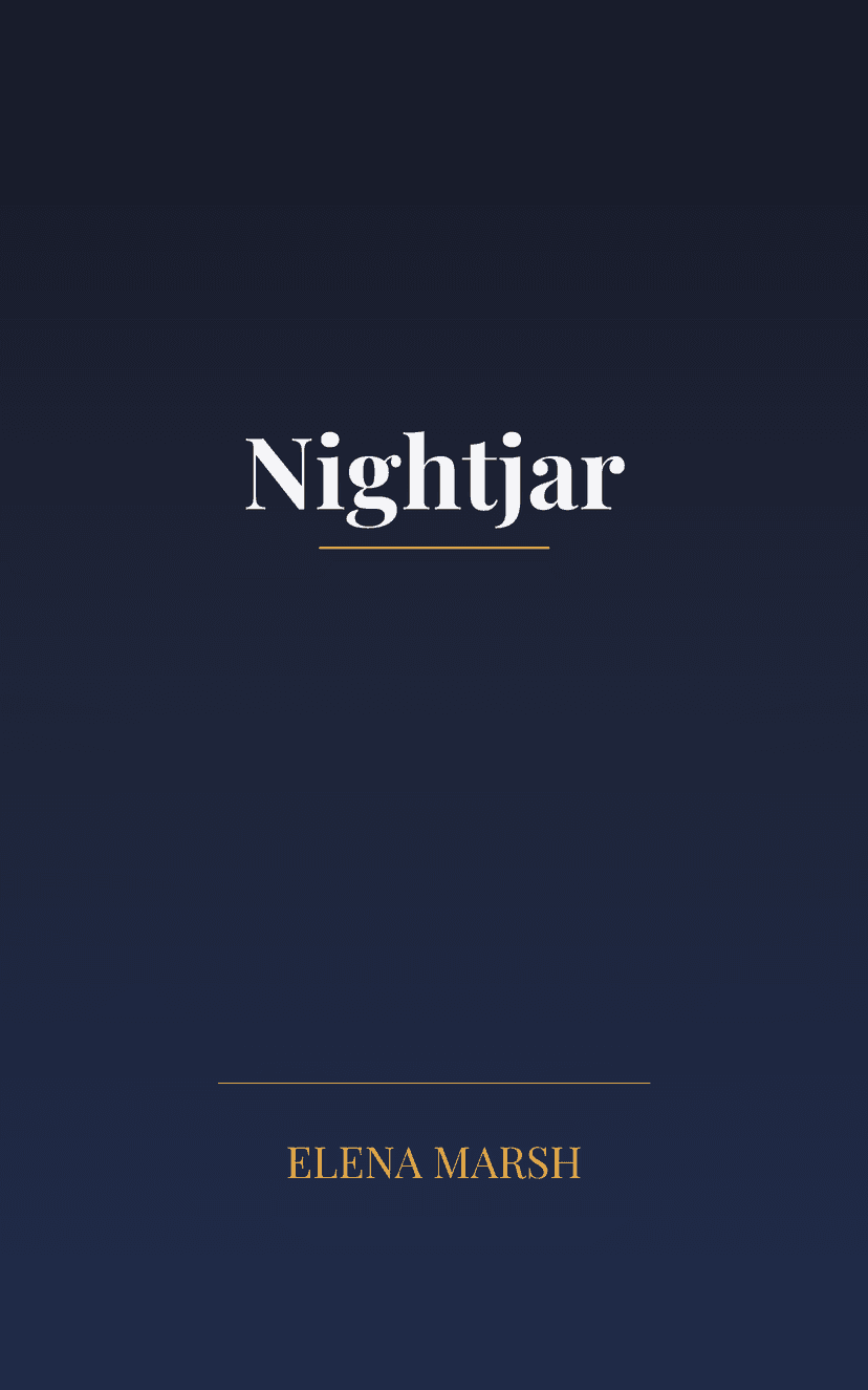 Nightjar — a cover generated by p[ai]ges