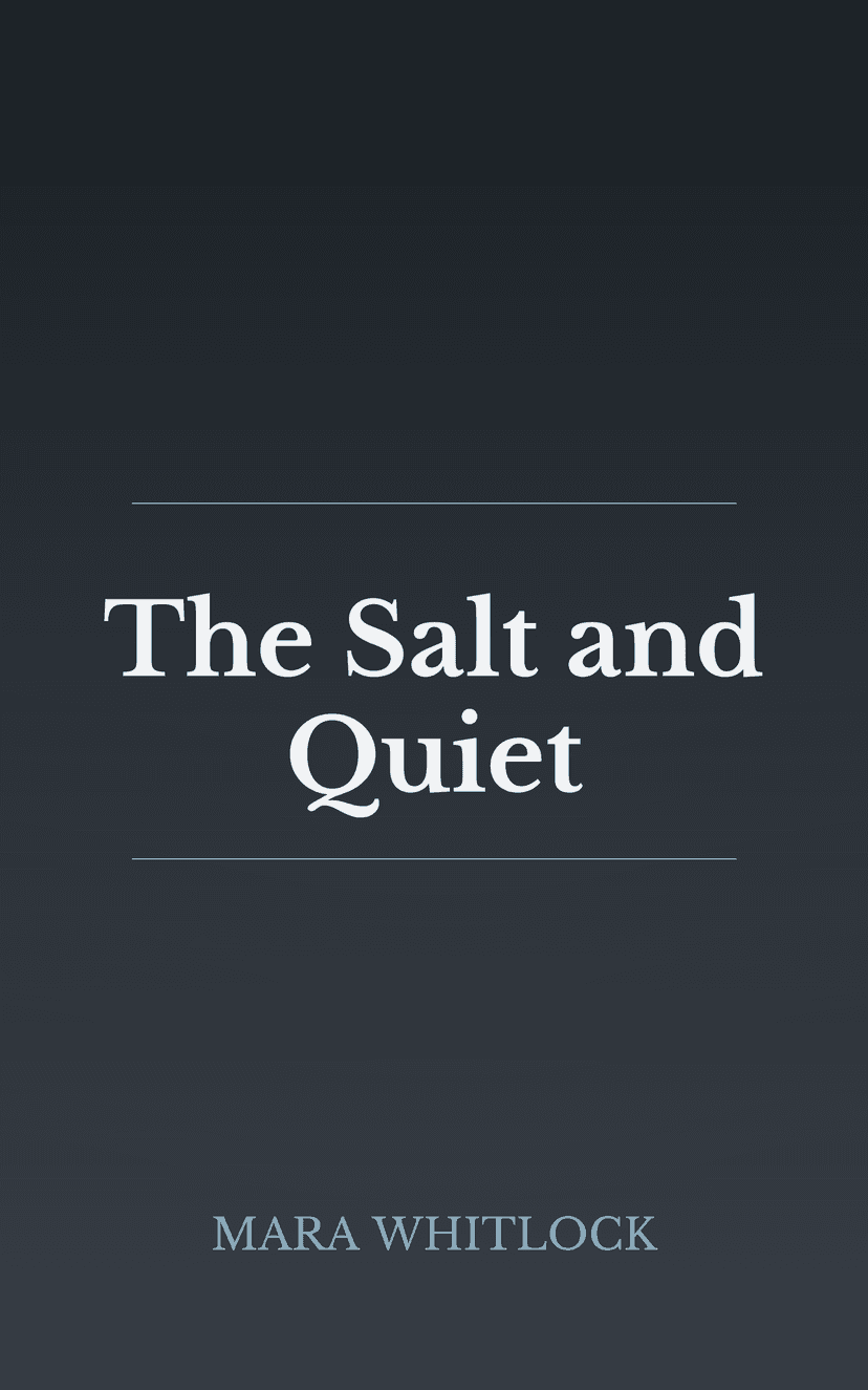The Salt & Quiet — a cover generated by p[ai]ges