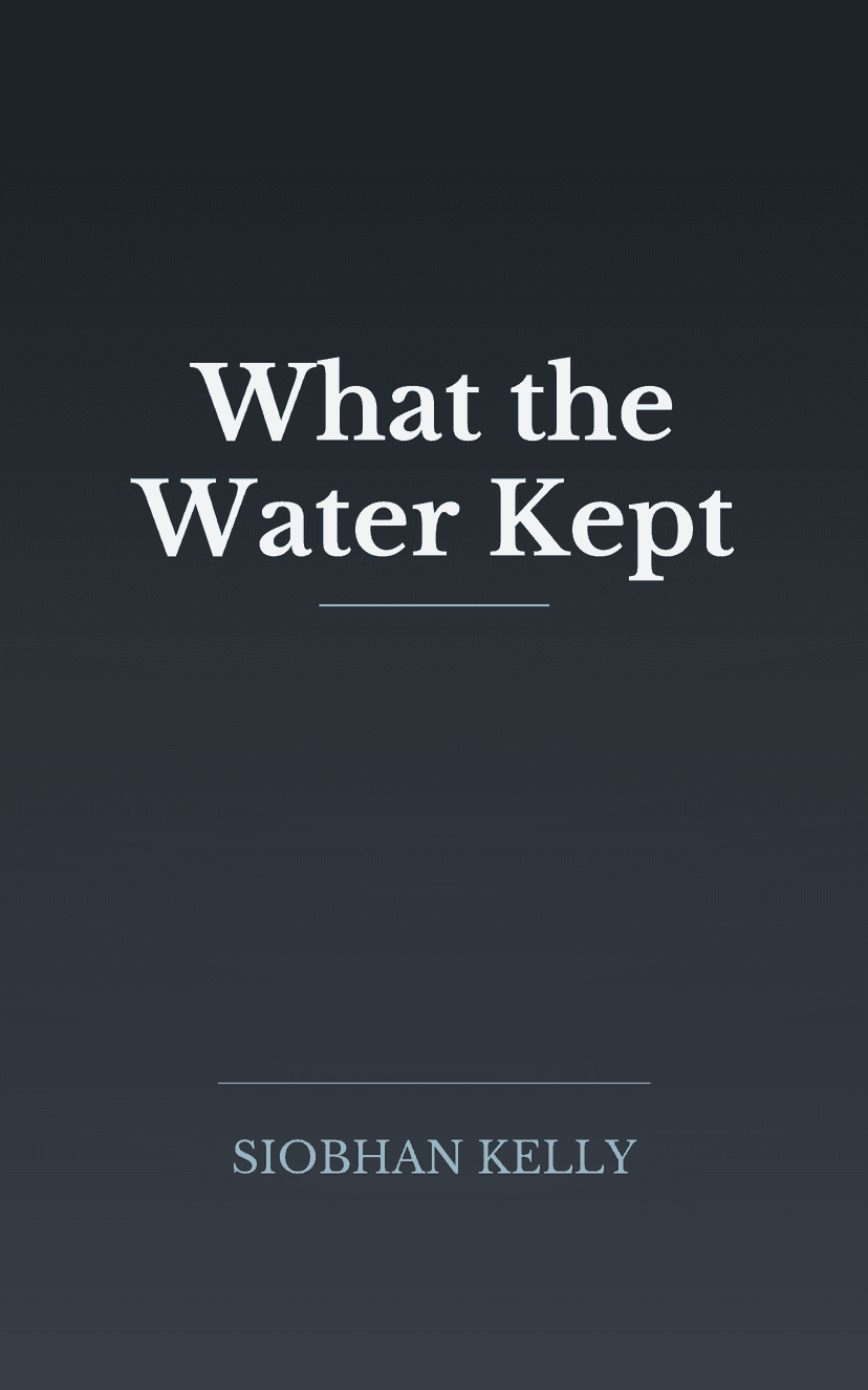 What the Water Kept — a cover p[ai]ges generated from a title and an author name
